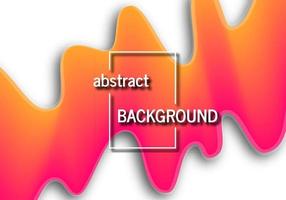 fundo geométrico na moda com forma líquida de onda abstrata. belo design de padrão dinâmico futurista. ilustração vetorial vetor