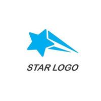 design do logotipo da estrela vetor