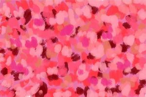 fundo de moda, traços de fundo de tinta acrílica nas cores vermelho e rosa vetor