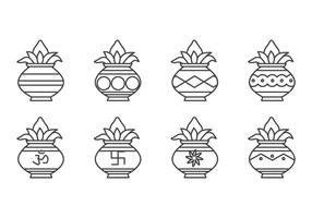 Vector grátis de ícones Kalash