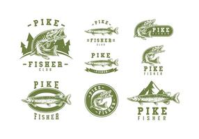 Logotipo do logotipo de Pike vetor