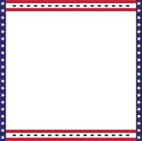 divisor de fronteira patriótica bandeira americana dos eua vetor