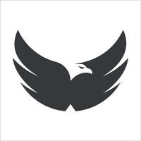 modelo de logotipo de águia vetor