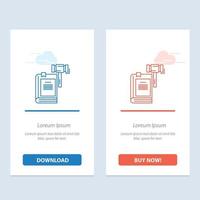 lei ação leilão tribunal martelo martelo legal azul e vermelho baixe e compre agora modelo de cartão de widget da web vetor