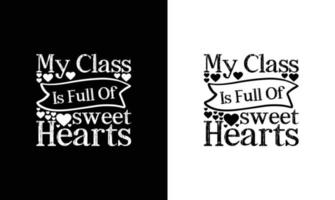 design de camiseta de citação de professor, tipografia vetor