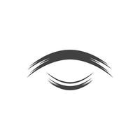 design de logotipo de vetor para cuidados com os olhos