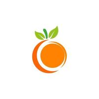 ilustração de ícone de vetor de design laranja