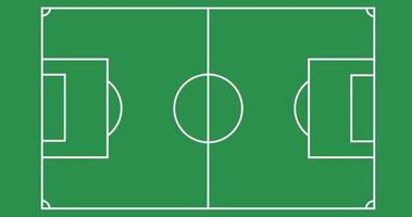 ilustração de fundo de campo de futebol com design simples e tamanho 4k vetor