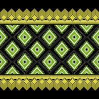 design tradicional de padrão geométrico étnico oriental sem costura para plano de fundo, tapete, papel de parede. roupas, embrulho, tecido batik, ilustração vetorial. vetor