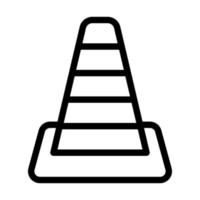 design de ícone de cone vetor