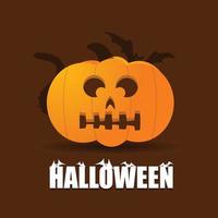 design de halloween com vetor de design criativo