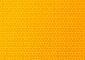 padrão hexagonal laranja e amarelo vetor
