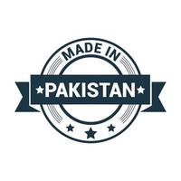 vetor de design de selo do Paquistão