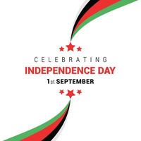 vetor de design do dia da independência da líbia