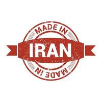 vetor de design de selo iraniano