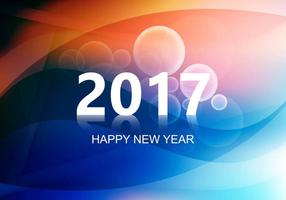 Vector Free New Year 2017 Background