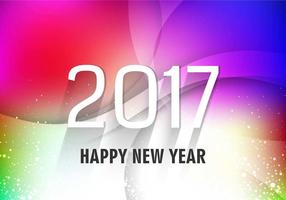 Vector Free New Year 2017 Background