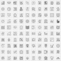 25 ícones de negócios universais vector ilustração de ícone criativo para usar em projetos relacionados à web e móveis