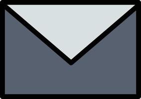 modelo de banner de ícone de vetor de ícone de cor plana de areia de correio de massagem sms