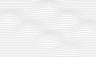 vetor de linhas de padrão preto de ilustração abstrata