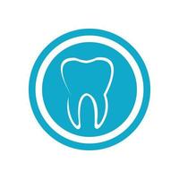 ilustração em vetor modelo logotipo dental