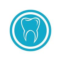 ilustração em vetor modelo logotipo dental