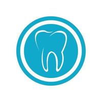 ilustração em vetor modelo logotipo dental