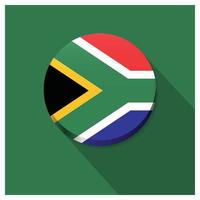 vetor de design de bandeira da áfrica do sul