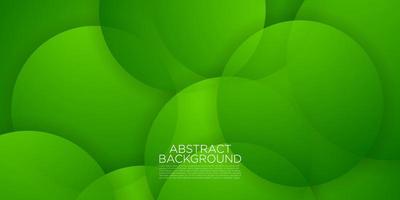 abstrato verde com design verde shapes.colorful sombra do círculo. conceito brilhante e moderno. vetor eps10