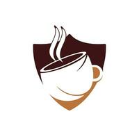 design de logotipo de vetor de café café. modelo de logotipo de ícone de xícara de café exclusivo.