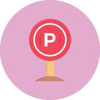 ilustração em vetor placa de estacionamento em ícones de símbolos.vector de qualidade background.premium para conceito e design gráfico.