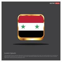 vetor de design de bandeira da síria