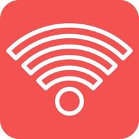 estilo de ícone wi-fi vetor