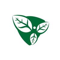 homem saudável e deixa design de logotipo de vetor de figura. sinal de conceito de produto ecológico e biológico. símbolo de ecologia. ícone de caráter humano. logotipo para spa, saudável, natureza e etc.