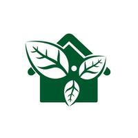 homem saudável e deixa o design de logotipo de vetor de figura de forma em casa. sinal de conceito de produto ecológico e biológico. símbolo de ecologia. ícone de caráter humano. logotipo para spa, saudável, natureza e etc.