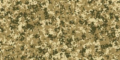 camuflagem de pixel para um uniforme do exército de soldado. design de tecido camuflado moderno. fundo de vetor militar digital.