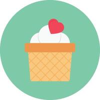 ilustração vetorial de cupcake em ícones de símbolos.vector de qualidade background.premium para conceito e design gráfico. vetor