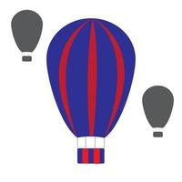 vetor de logotipo de balões