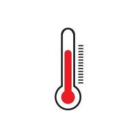 design de ilustração de logotipo de termômetro vetor