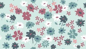 fundo floral para têxteis, maiô, papel de parede, capas de padrão, superfície, embrulho. vetor