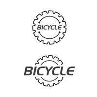 design de ilustração de ícone de vetor de bicicleta