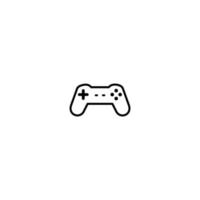 ilustração perfeita de vetor simples de ícone de joystick