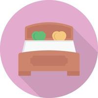 ilustração vetorial de cama em ícones de símbolos.vector de qualidade background.premium para conceito e design gráfico. vetor