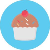 ilustração vetorial de cupcake em ícones de símbolos.vector de qualidade background.premium para conceito e design gráfico. vetor