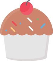 ilustração vetorial de cupcake em ícones de símbolos.vector de qualidade background.premium para conceito e design gráfico. vetor