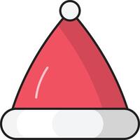 santa cap ilustração vetorial em ícones de uma qualidade background.premium symbols.vector para conceito e design gráfico. vetor