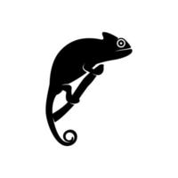 logotipo vetorial camaleão vetor
