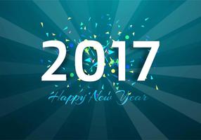 Vector Free New Year 2017 Background