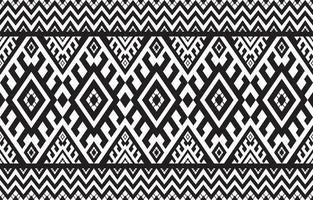 design tradicional de padrão geométrico étnico oriental sem costura para fundo, tapete, papel de parede, roupas, embrulho, batik, tecido, ilustração, estilo de bordado boho. vetor