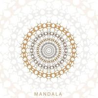 padrão de luxo no fundo. modelo de mandala vetorial. elementos de design. motivos tradicionais turcos e indianos. ótimo para tecido e têxtil, papel de parede, embalagem ou qualquer ideia desejada e design colorido vetor